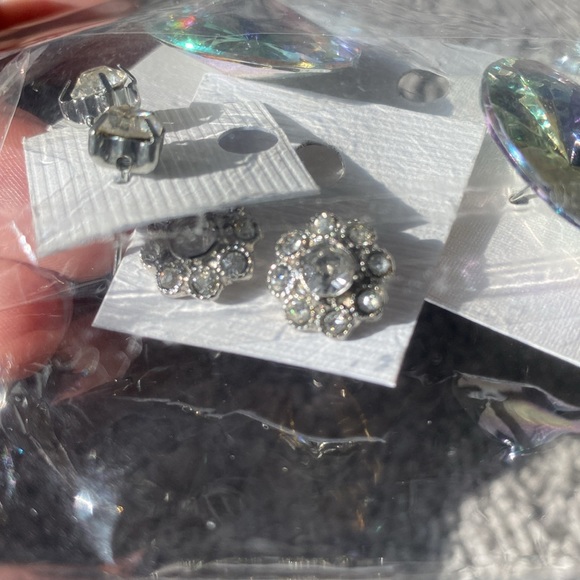 Diamond Earrings - Picture 2 of 4